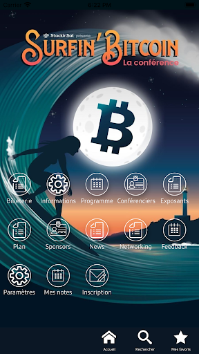 Android application Surfin’ Bitcoin 2022 screenshort