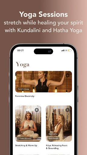 Screenshot of Goddess: Self Care, Wellbeing