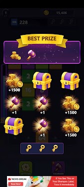 #3. Money Cube: Huge Reward2048 (Android) By: Bingo Blackout LTD