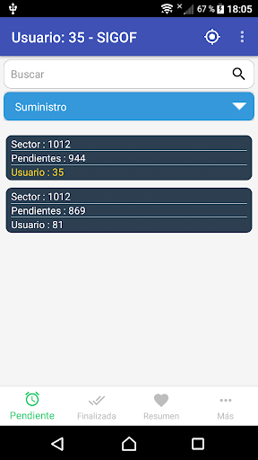 Gescom Analytics Lecturas Screen 2