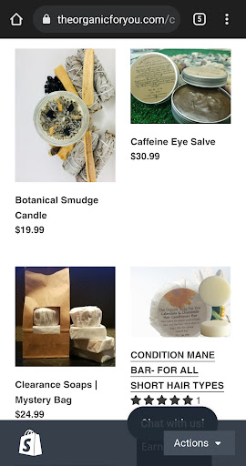 The Organic For You Screen 3