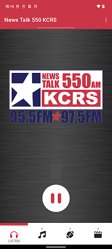 Android application News Talk 550 KCRS screenshort
