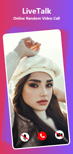 Android application Live Talk - Live Video Call screenshort