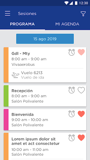 BCD Eventos Screen 3