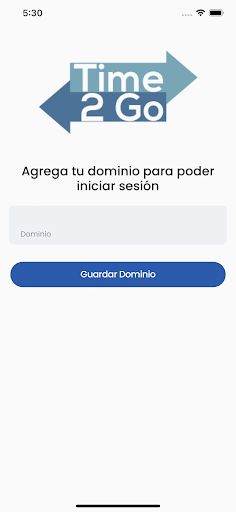 Android application Time2Go screenshort