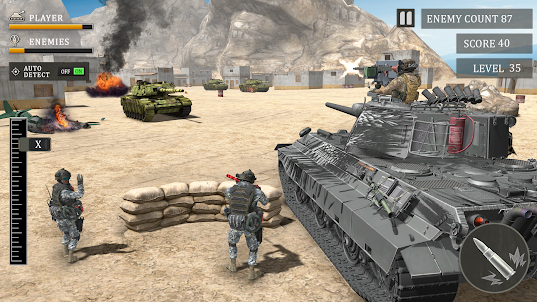 War Tank Simulator Games 3D