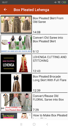 Lehenga Cutting & Stitching Screen 3