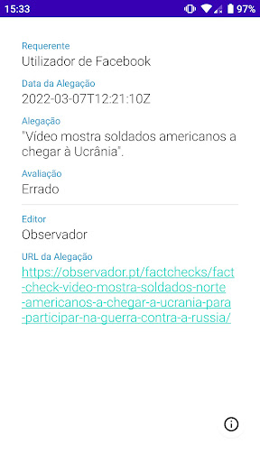 FactXeker: A fact-checking app Screenshot 4 - AppWisp.com