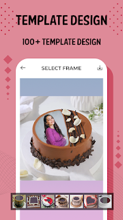 Cake Photo Frame