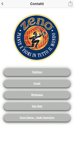 Android application Fioristi Zeno screenshort
