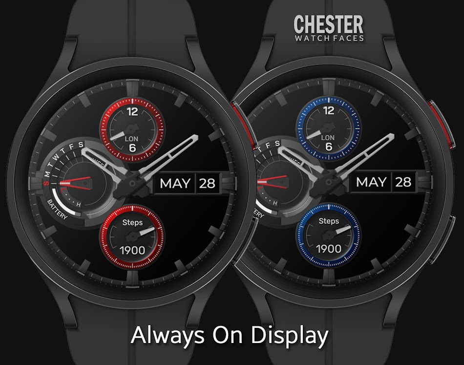 #5. Chester Modern classics (Android) بواسطة: CHESTER WATCH FACES