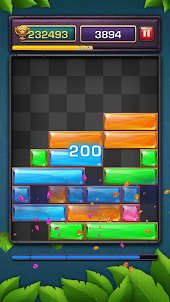 Drop Jewel: Bricks Slid Puzzle