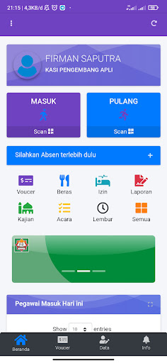 IT-SIIP Pegawai Screen 2