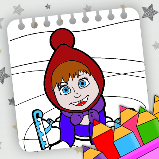 Masha Coloring Book logo