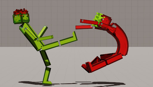 Android application Watermelon Ragdoll Fight Game screenshort
