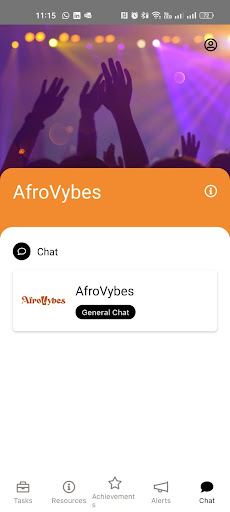 Android application AfroVybes screenshort