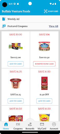 Android application Buffalo Venture Foods screenshort