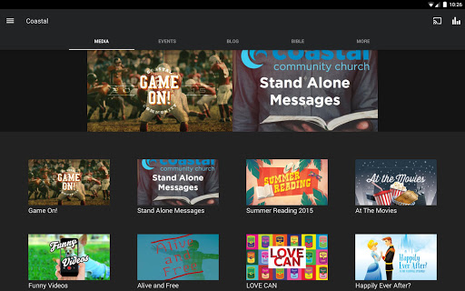 Screenshot of Coastal CC