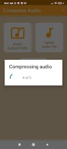 Compress Audios