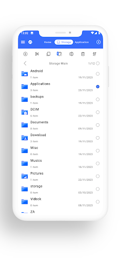 WS File Explorer Screen 3