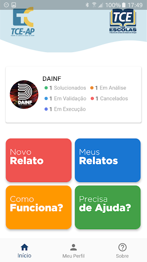 TCE-AP nas Escolas Screen 2