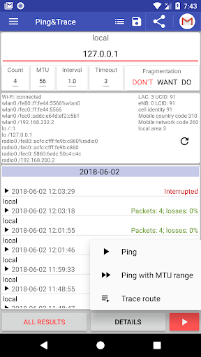 Ping & Trace screenshot 3