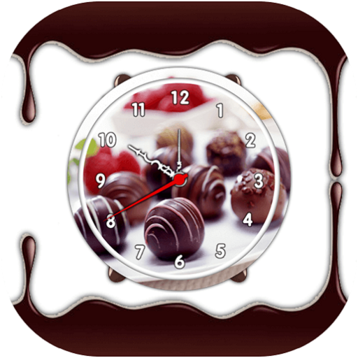 Chocolate Clock Live Wallpaper logo