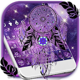Purple Galaxy Dream Catcher Keyboard icon