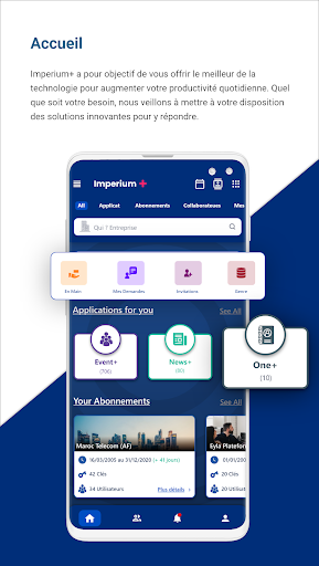 Android application Imperium Plus screenshort