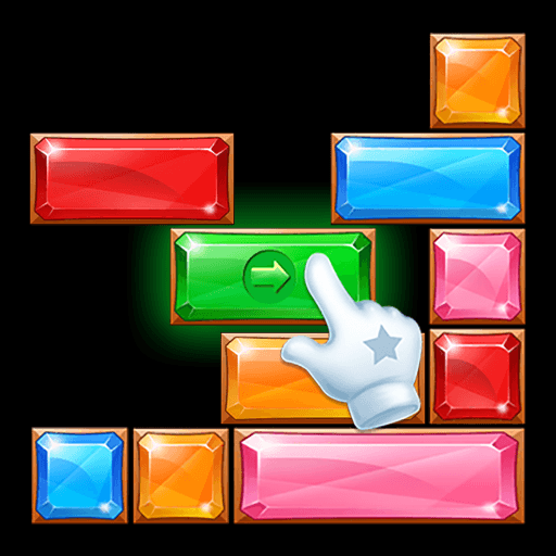 Drop Jewel: Bricks Slid Puzzle logo