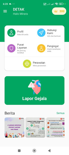 DETAK C Screen 3