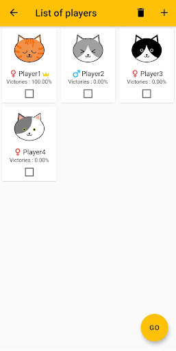 Mölkky Score Tracker Screen 3