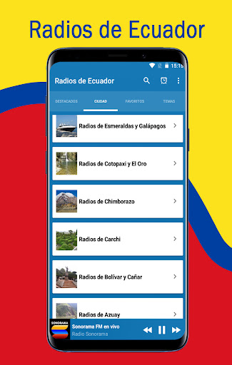 Radios from Ecuador live Screen 3