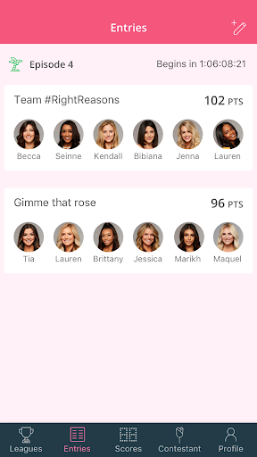 The Rose League Screen 2