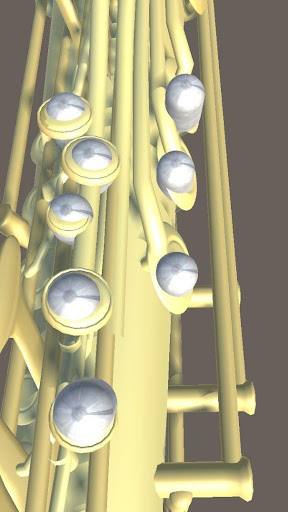 Android application Virtual Saxophone screenshort