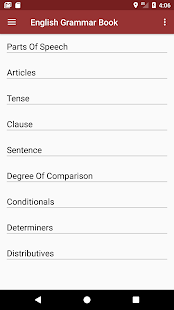 English Grammar&Vocabulary Book Offline - Free App