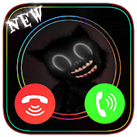 Call, Chat Cartoon Cat Horror 