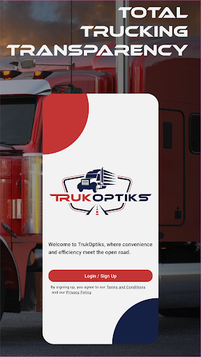 Android application TrukOptiks screenshort