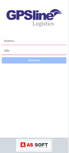 Android application GPSLine Kargo Yönetim screenshort