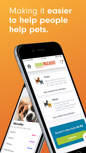 Android application Austin Pets Alive! screenshort