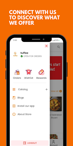 Tuffee : Food at your doorstep Screen 3