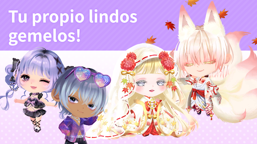 Captura de Pantalla 1 PKCL Twins -vestirse de avatar android