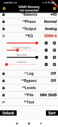 Android application Waxwing Remote screenshort