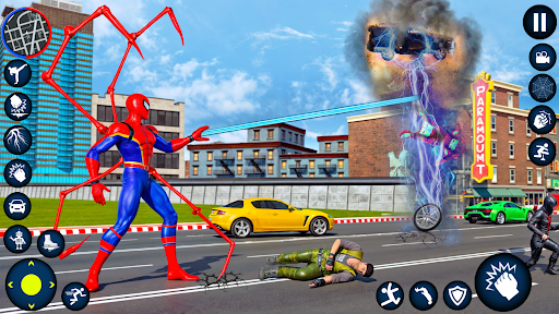 Spider Stickman Game Rope Hero Screen 3