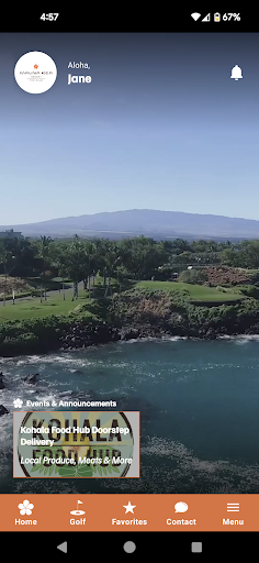Android application Mauna Kea Club screenshort