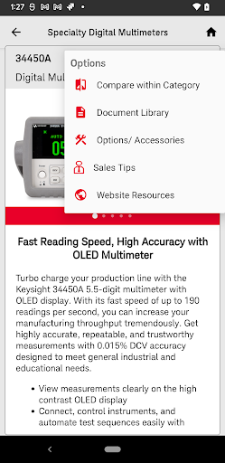 Keysight Pocket Guide Screen 3
