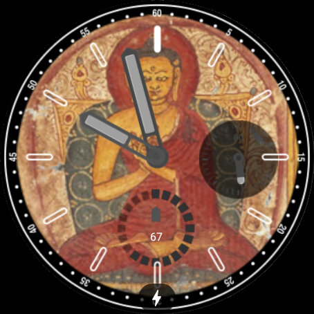 Android application Buddha, Buddhism WatchFace screenshort
