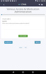 Paramedic Pharmacology Review - Screenshot Image