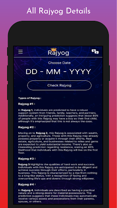 Numerology - Find Rajyog - DOBのおすすめ画像3