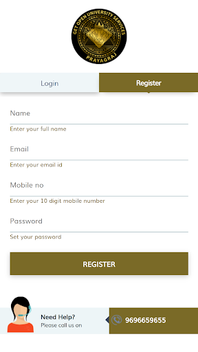 Android application Get Admission screenshort